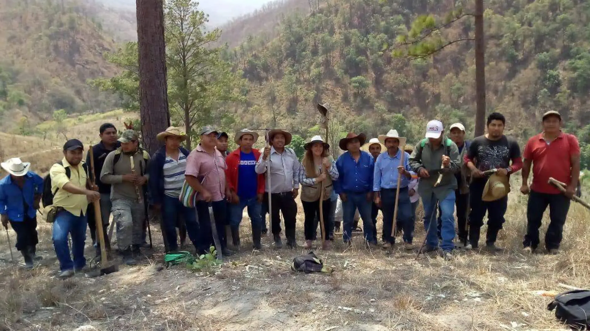 comuneros, incendio, sierra madre